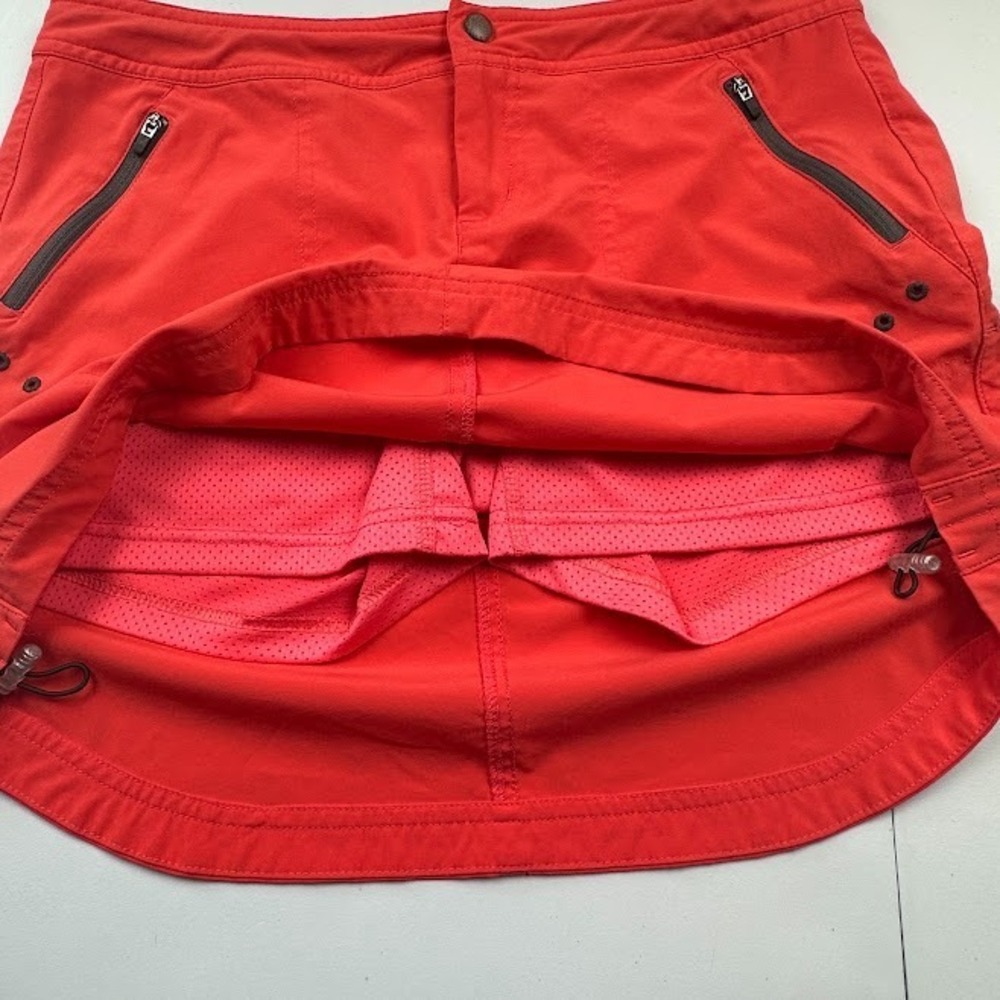 Title Nine Rogue Skort Womens 4 Coral Skirt Lightweight Nature Hiking Outdoor - Picture 5 of 11
